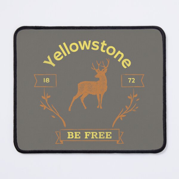 Item preview, Yellowstone 1872 be free, classic image!  designed and sold by CelioByDesign.