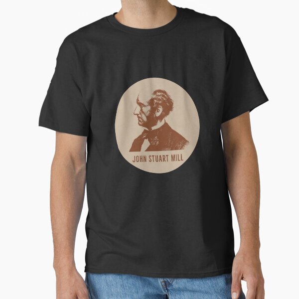Item preview, John Stuart Mill Classic Philosophy designed and sold by PhilosophyWear.