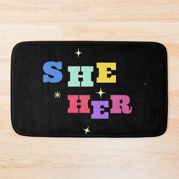 Item preview, She Her Pronouns  designed and sold by MelmonSquad.