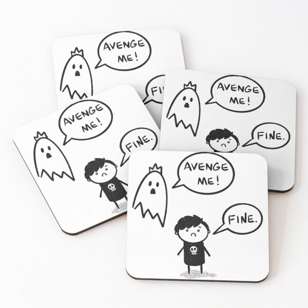 Item preview, Hamlet & the ghost designed and sold by saunterdownward.