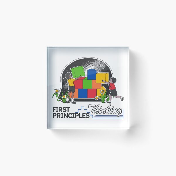 Item preview, First Principles Thinking designed and sold by sagepixel.