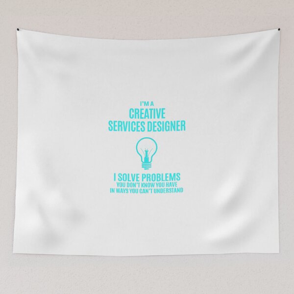 Item preview, Creative Services Designer - I Solve Problems Job Gift designed and sold by melissaval2.