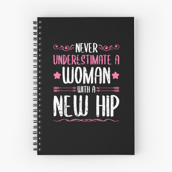 Item preview, Never Underestimate A Woman With A New Hip Replacement designed and sold by Sinful Charm.
