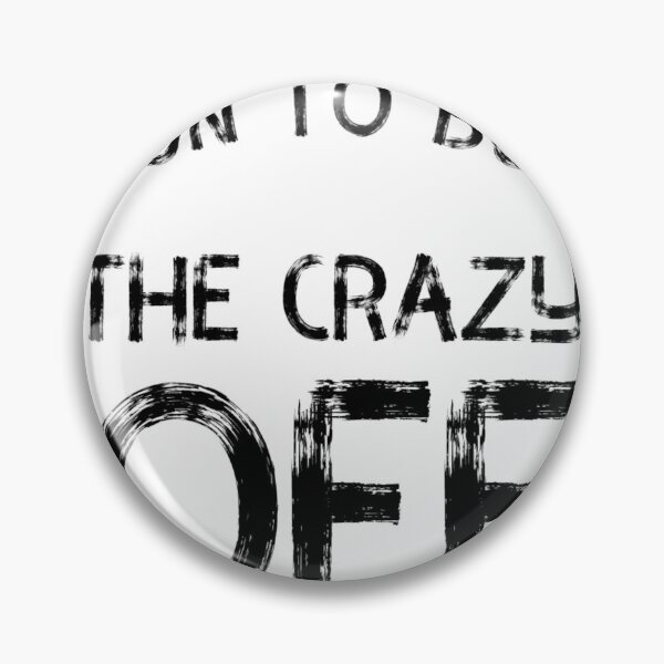 Item preview, I Run To Burn The Crazy Off  Funny Running designed and sold by Quotes ⭐⭐⭐⭐⭐.