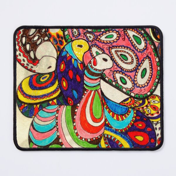 Item preview, colorful creatures designed and sold by MoreGoodArt.