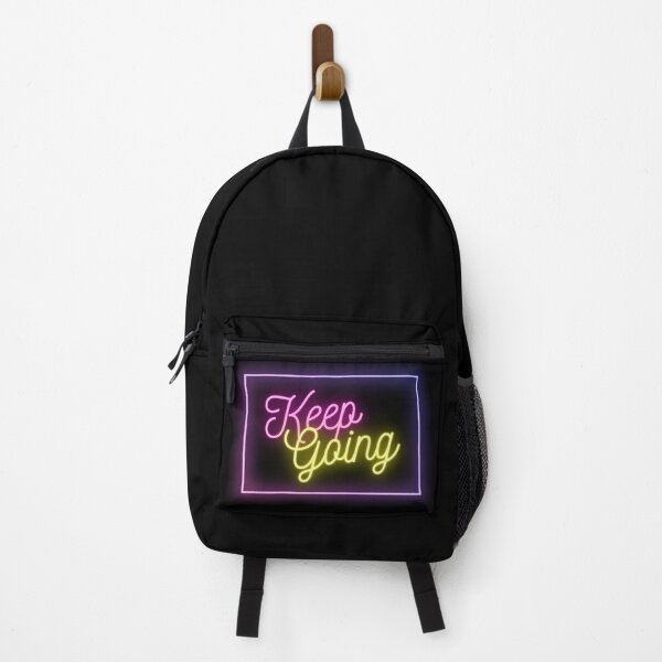 Item preview, Motivational Keep Going Neon Design designed and sold by CreativNode.