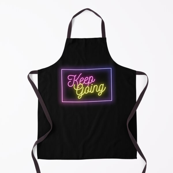 Item preview, Motivational Keep Going Neon Design designed and sold by CreativNode.
