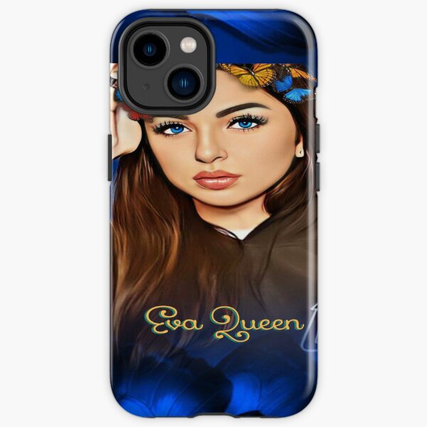 Eva Queen Design collection Fleur dorée Coque antichoc iPhone