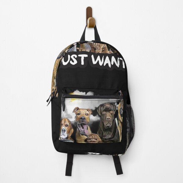Item preview, a pack of dogs drawn with the inscription "I just want all the dogs" designed and sold by DanaIrik.