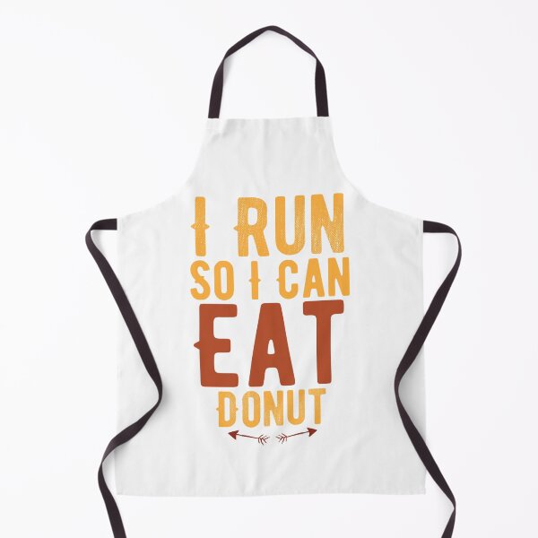 Item preview, I Run So I Can Eat Donut Funny running designed and sold by Quotes ⭐⭐⭐⭐⭐.