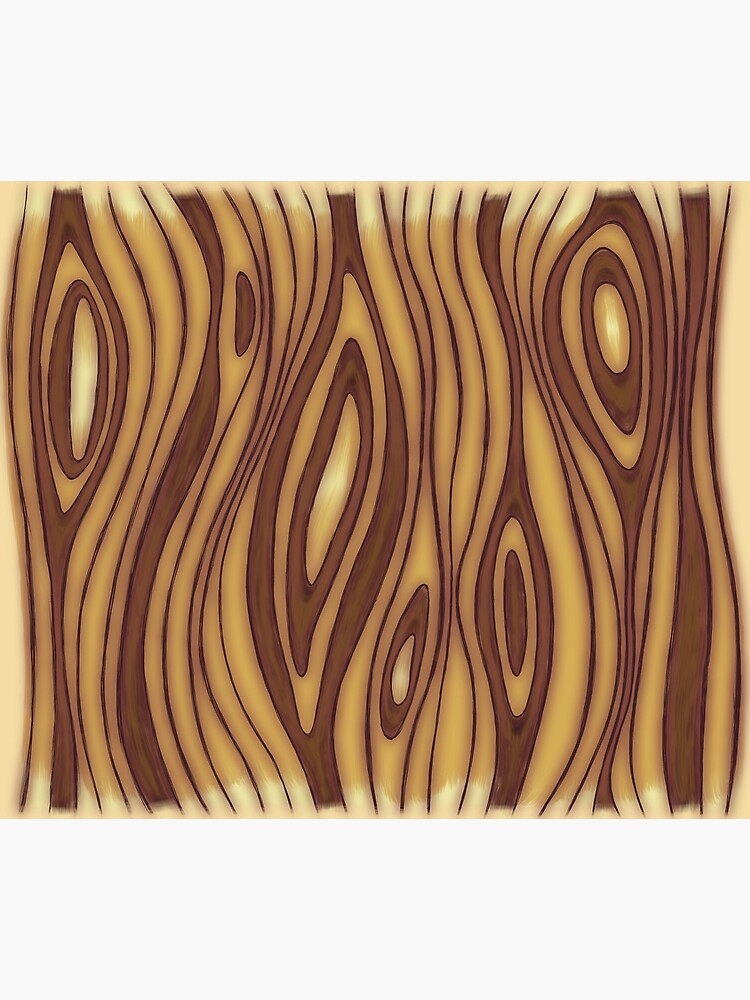 Thumbnail 3 of 3, Poster, Minimalist Wood Pattern designed and sold by BlazeraptorGirl.