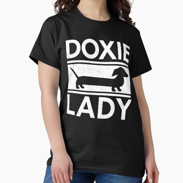 Item preview, Doxie Lady Funny Dachshund designed and sold by AntiqueImages.