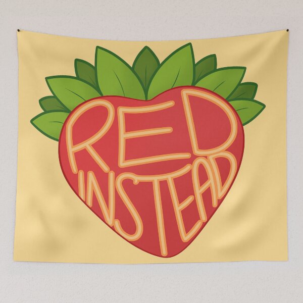 Item preview, Light It Up Red Instead Autism Awareness Strawberry designed and sold by PictionaryModus.