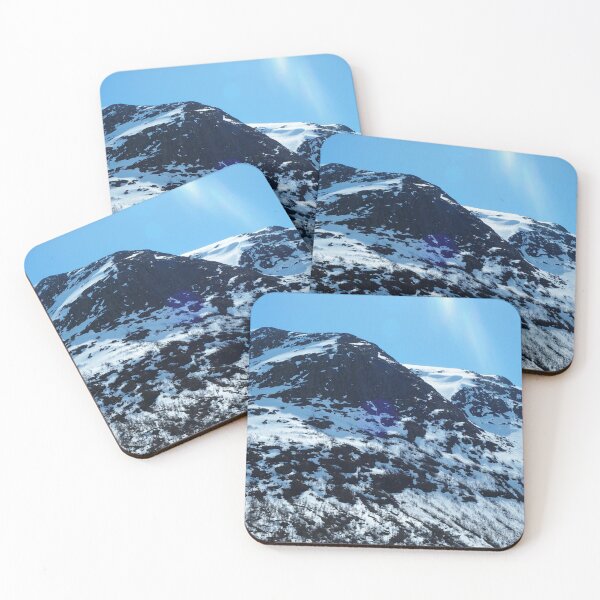 Item preview, Snow-capped Mountain Blue Sky designed and sold by nnprintdesign.
