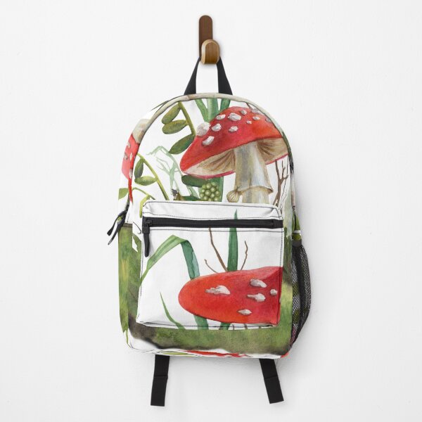 Item preview, Red Wild Mushrooms and Berries designed and sold by silviaol.