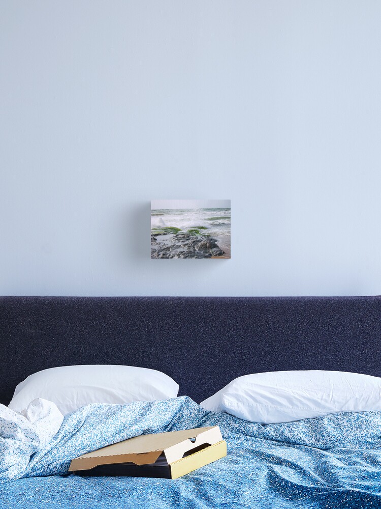 Thumbnail 2 of 3, Canvas Print, wave designed and sold by devikafernando.