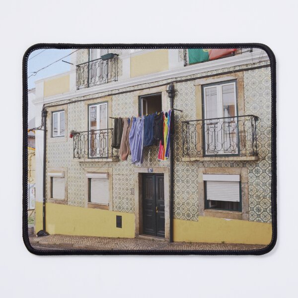 Item preview, Laundry Day in Street of Alfama, Lisbon - Portugal Travel Photography designed and sold by CarolinaReina.