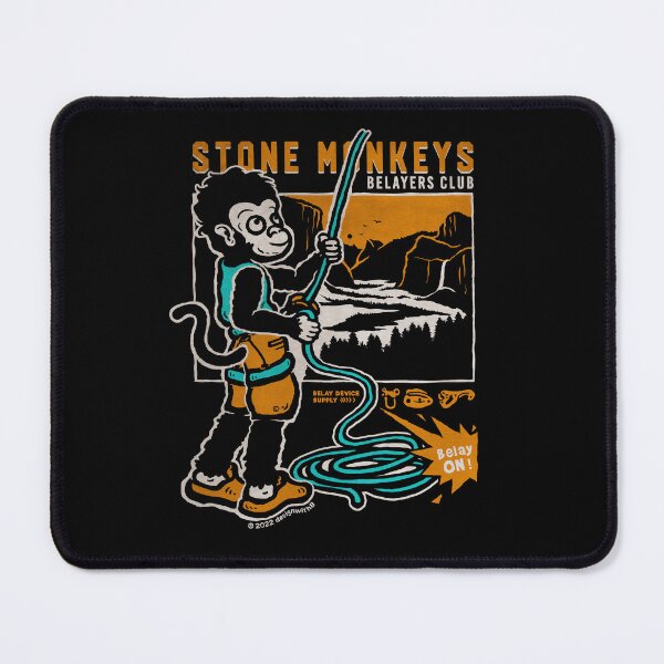 Item preview, Stone Monkeys Belayers Club | Rock Climbing designed and sold by Designwith8.