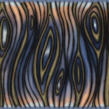 Artwork thumbnail, Minimalist Illusion Copper Knots Banded by BlazeraptorGirl