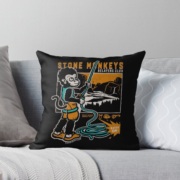 Item preview, Stone Monkeys Belayers Club | Rock Climbing designed and sold by Designwith8.