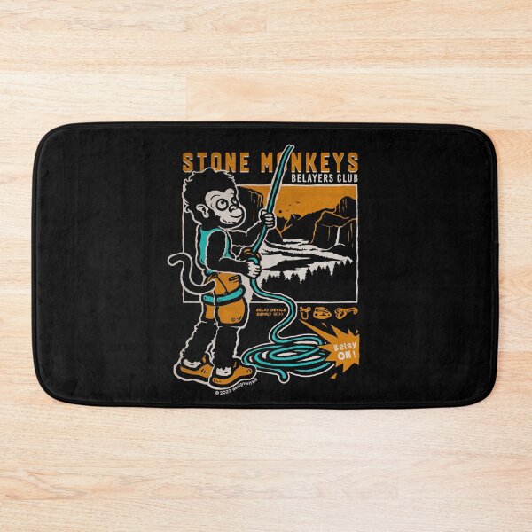 Item preview, Stone Monkeys Belayers Club | Rock Climbing designed and sold by Designwith8.