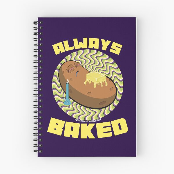 Item preview, Always baked-Hand Drawn Cartoon Stoned Baked Potato  designed and sold by YomeHayin.