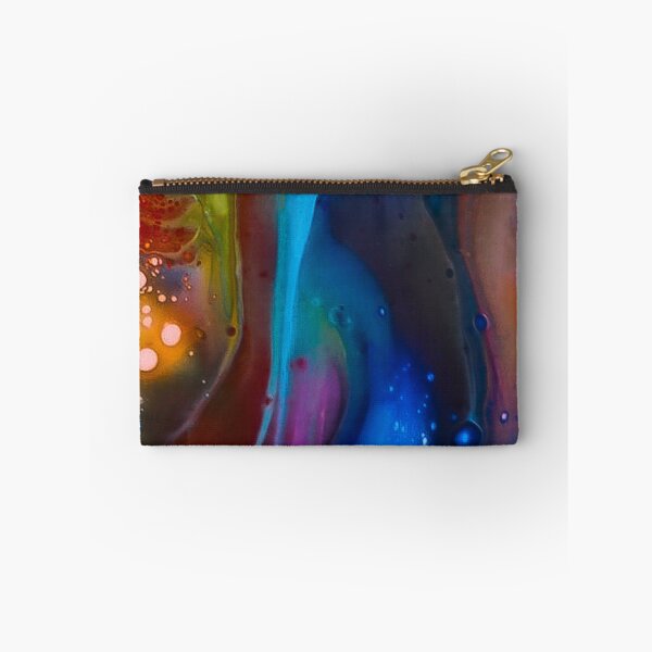Item preview, Muted Turquoise Drip (acrylic pour) designed and sold by Alane Fideler.