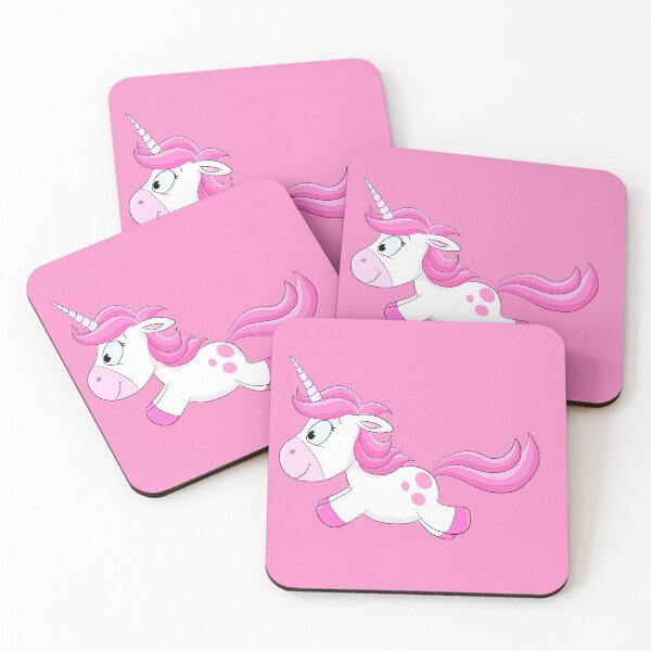 Item preview, Running cute pink unicorn designed and sold by Christine Wulf.