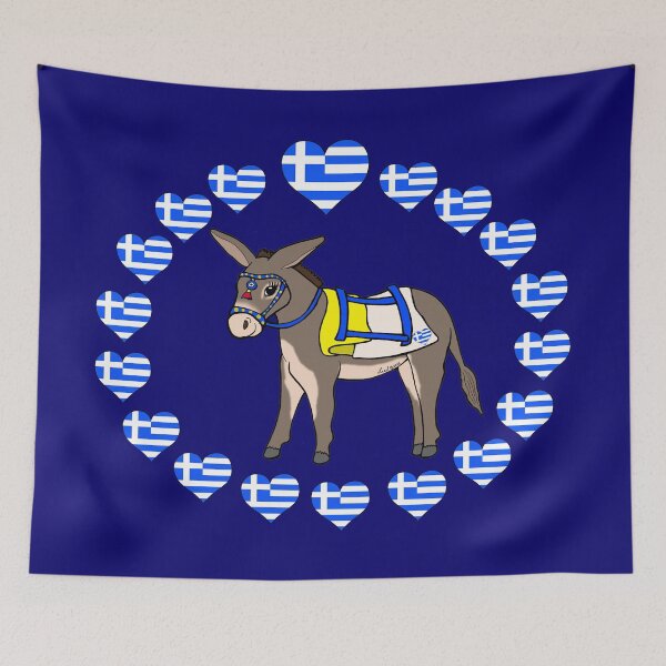 Item preview, Greek Love Donkey designed and sold by sharkbait83.