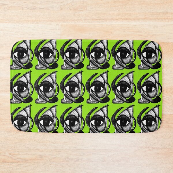 Item preview, Copy of "I see you" - African Symbolic Surrealist Art - Green designed and sold by Tony Cisse.