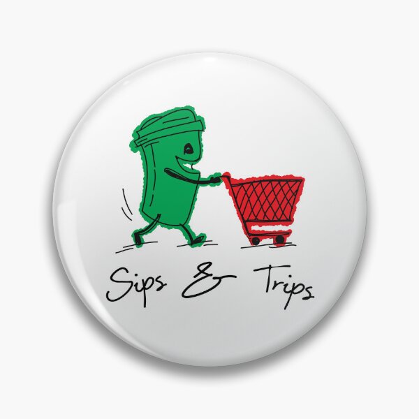Item preview, Coffee Sips And Shopping Trips Sips and Trips designed and sold by T-landa.