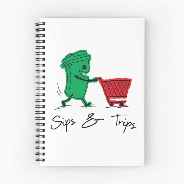 Item preview, Coffee Sips And Shopping Trips Sips and Trips designed and sold by T-landa.