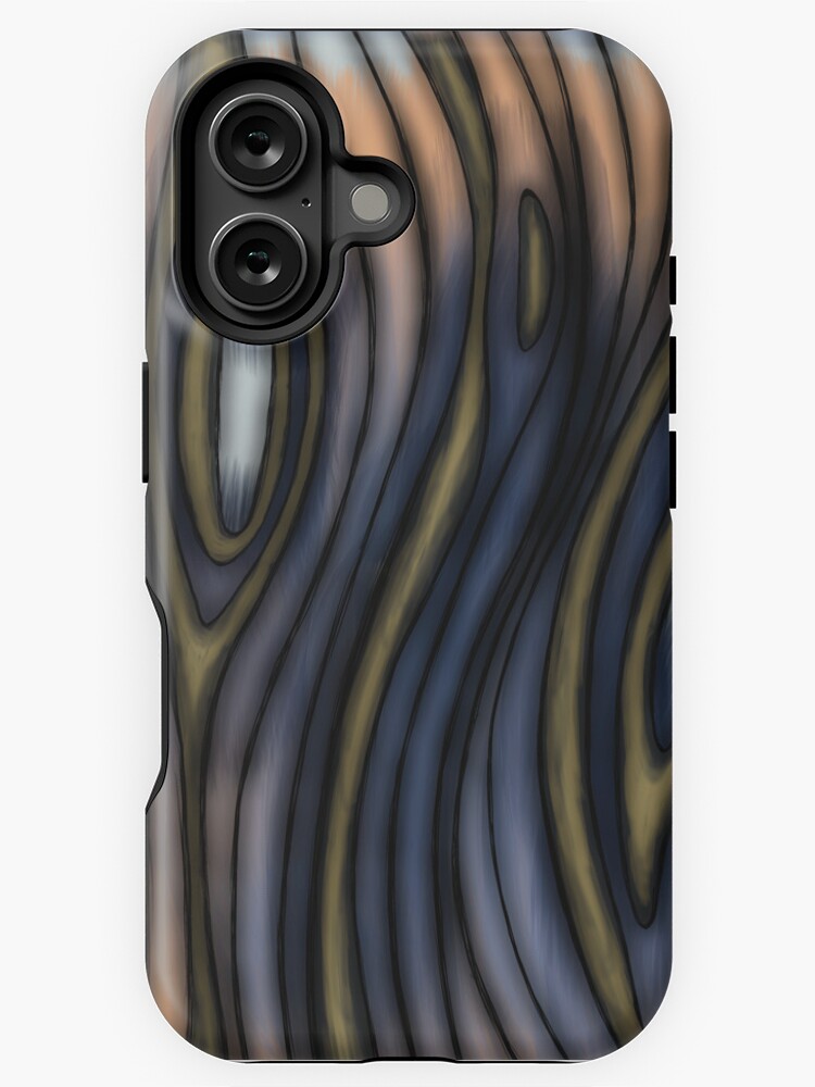Thumbnail 1 of 4, iPhone Case, Minimalist Illusion Copper Knots designed and sold by BlazeraptorGirl.