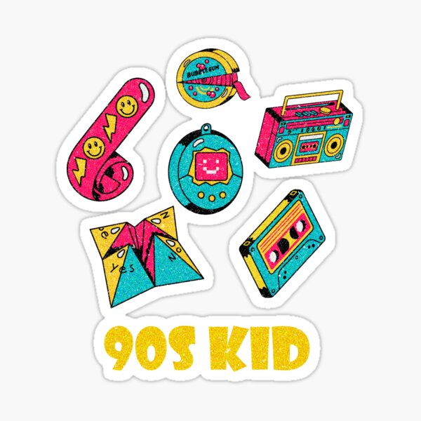 90s Kid Sticker By Skyafterdusk Redbubble