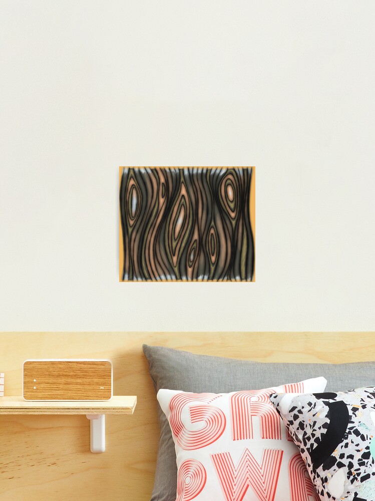 Thumbnail 2 of 3, Photographic Print, Minimalist Illusion Marbled Granite designed and sold by BlazeraptorGirl.