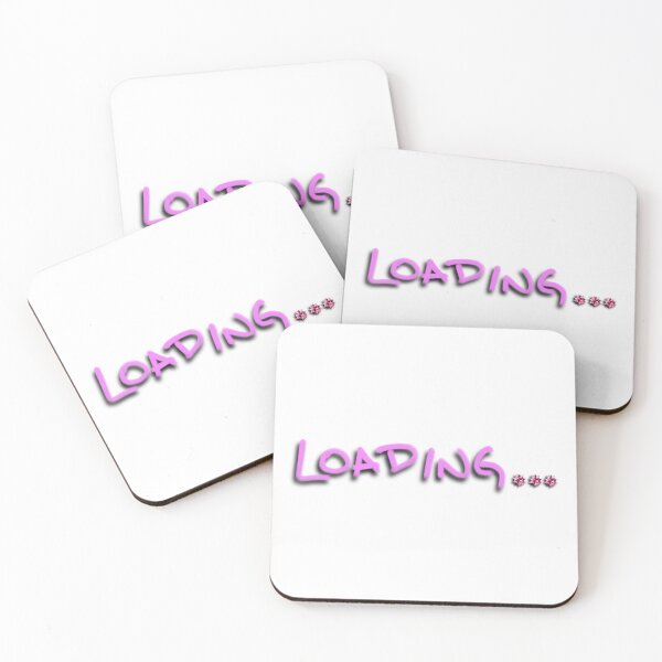 Item preview, Illustration of the word Loading, paper stars designed and sold by Meo Design.