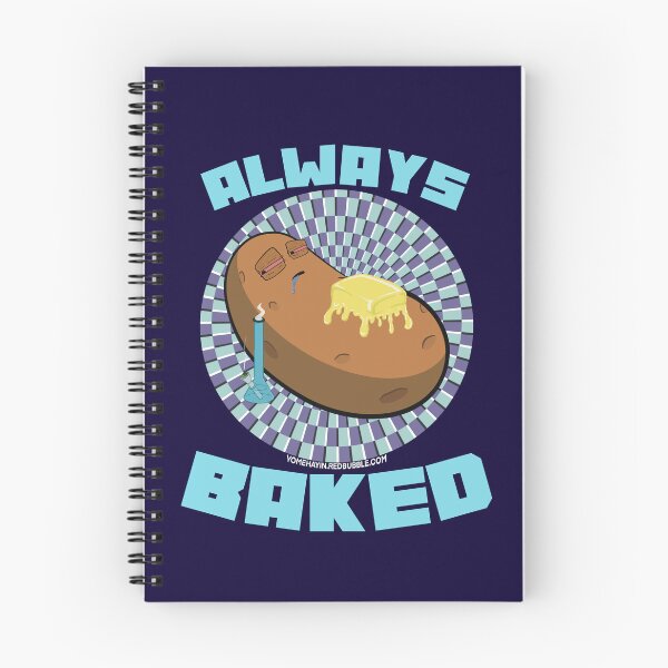 Item preview, Always baked-Hand Drawn Cartoon Stoned Baked Potato  designed and sold by YomeHayin.