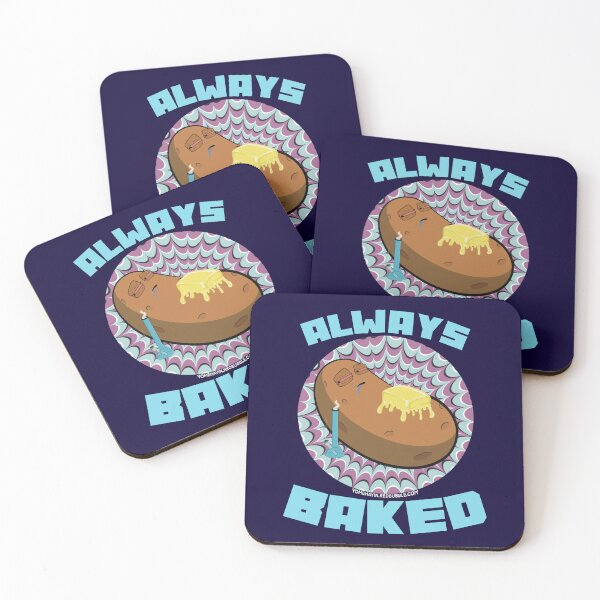 Item preview, Always baked-Hand Drawn Cartoon Stoned Baked Potato  designed and sold by YomeHayin.