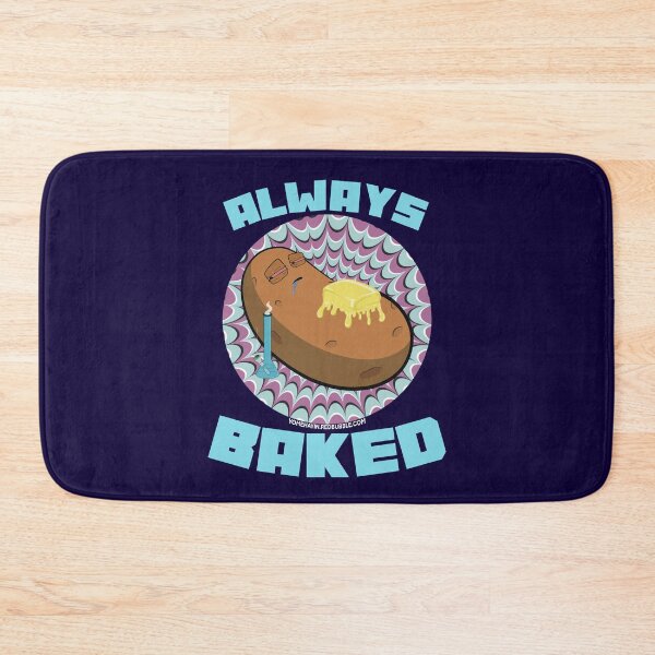 Artikelvorschau, Always baked-Hand Drawn Cartoon Stoned Baked Potato  entworfen und verkauft von YomeHayin.