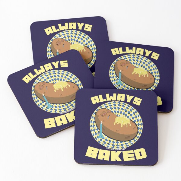 Item preview, Always baked-Hand Drawn Cartoon Stoned Baked Potato  designed and sold by YomeHayin.