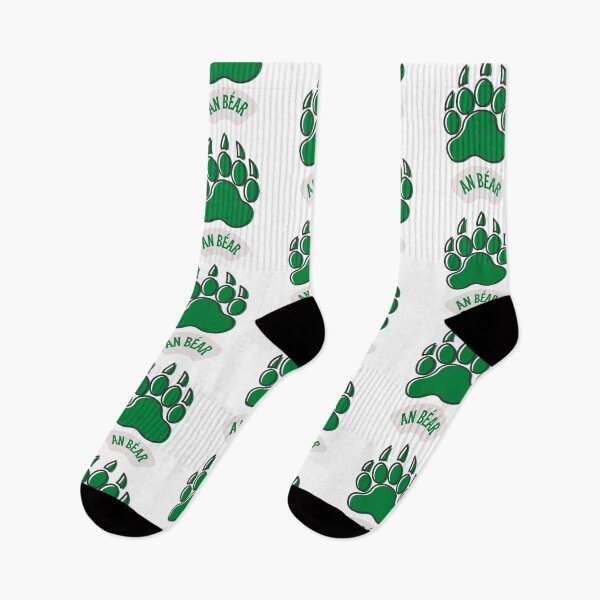Item preview, An Béar! Green paw. designed and sold by deedarragh.