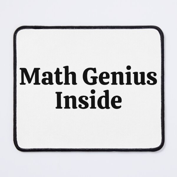 Item preview, Math Genius Inside - Funny Math  designed and sold by usaworld.