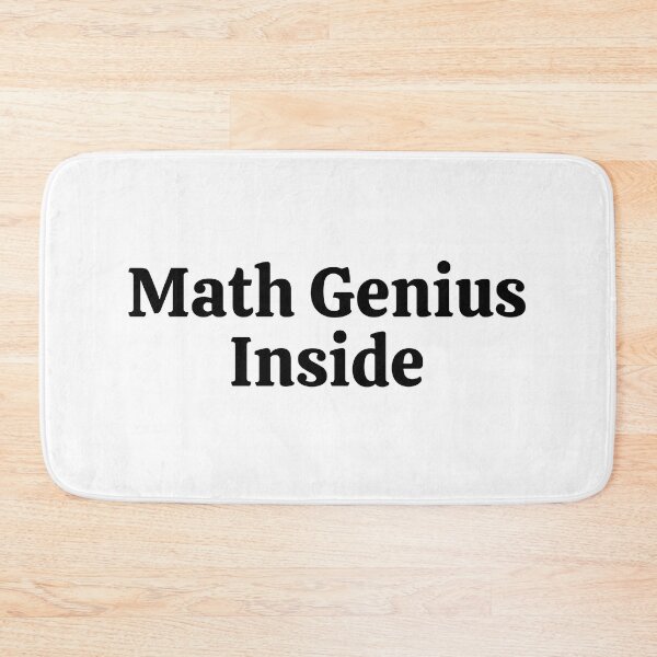Item preview, Math Genius Inside - Funny Math  designed and sold by usaworld.