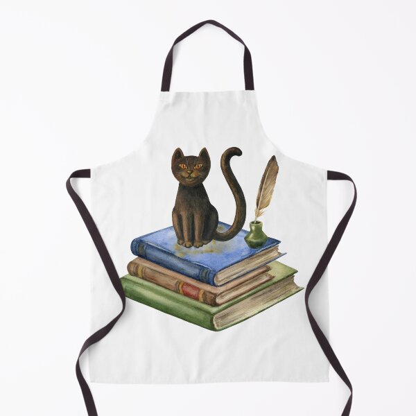 Item preview, Vintage Cat Sitting on the Books designed and sold by silviaol.