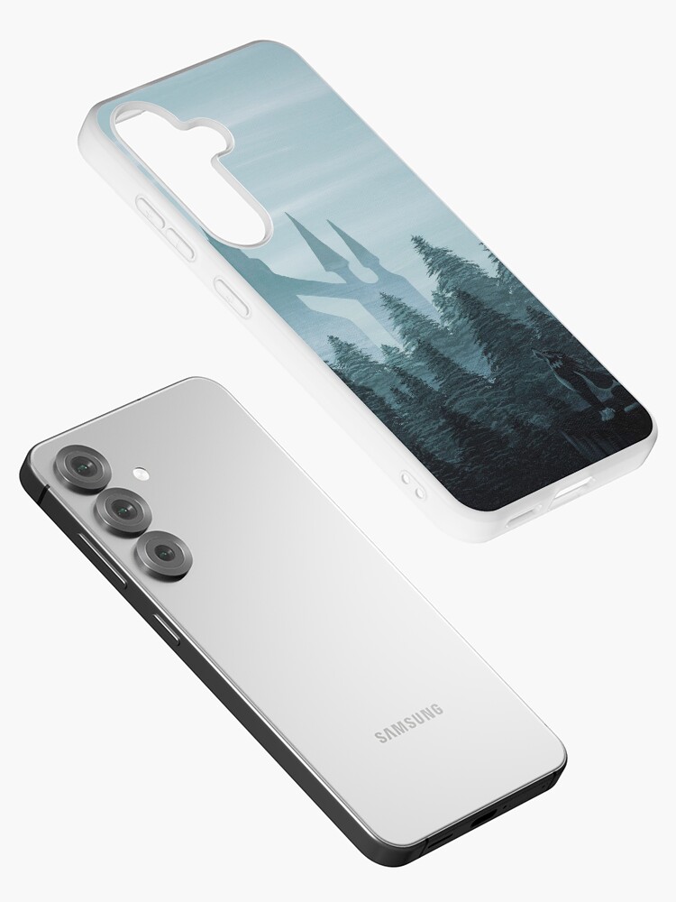 Thumbnail 2 of 4, Samsung Galaxy Phone Case, Misty Castle designed and sold by MalMakes.