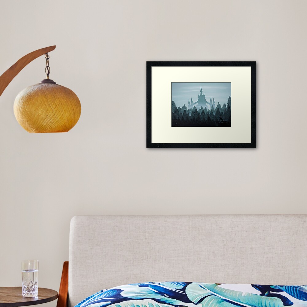 Item preview, Framed Art Print designed and sold by MalMakes.