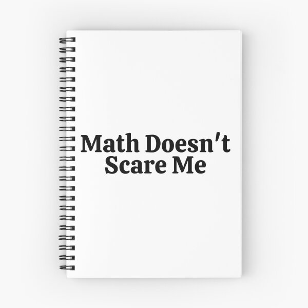 Item preview, Math Doesn't Scare Me - Funny Math  designed and sold by usaworld.