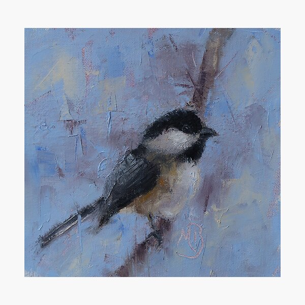Chickadee Photographic Print