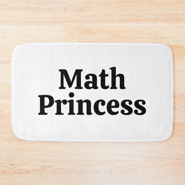 Item preview, Math Princess - Funny Math  designed and sold by usaworld.