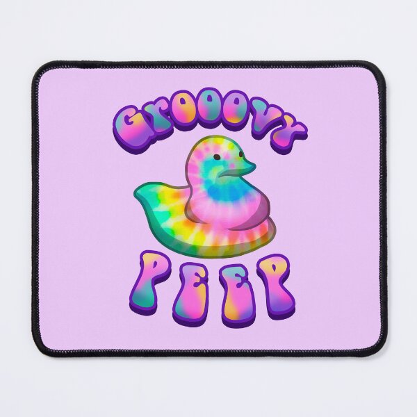 Item preview, Groovy Peeps - Pastel Rainbow Tie Dye Marshmallow Peep Chick designed and sold by Zphal.